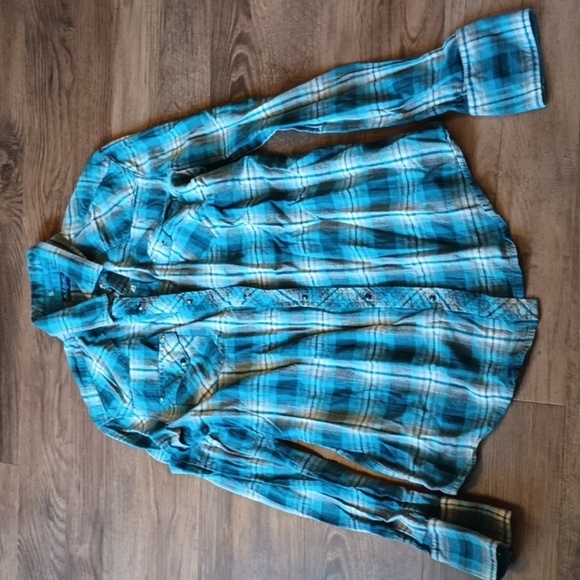Kühl Cotton Pearl Snap Button Down TTT - Picture 1 of 5